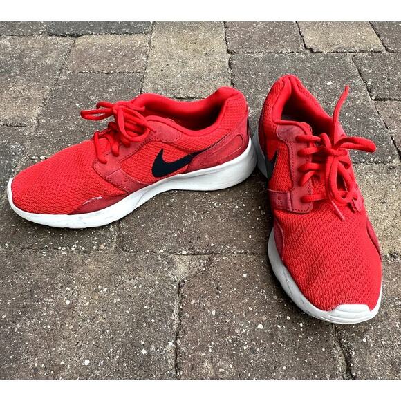Nike Kaishi Red Men's Mesh Low Top Lace Up Running shoe size 8 - Picture 4 of 6